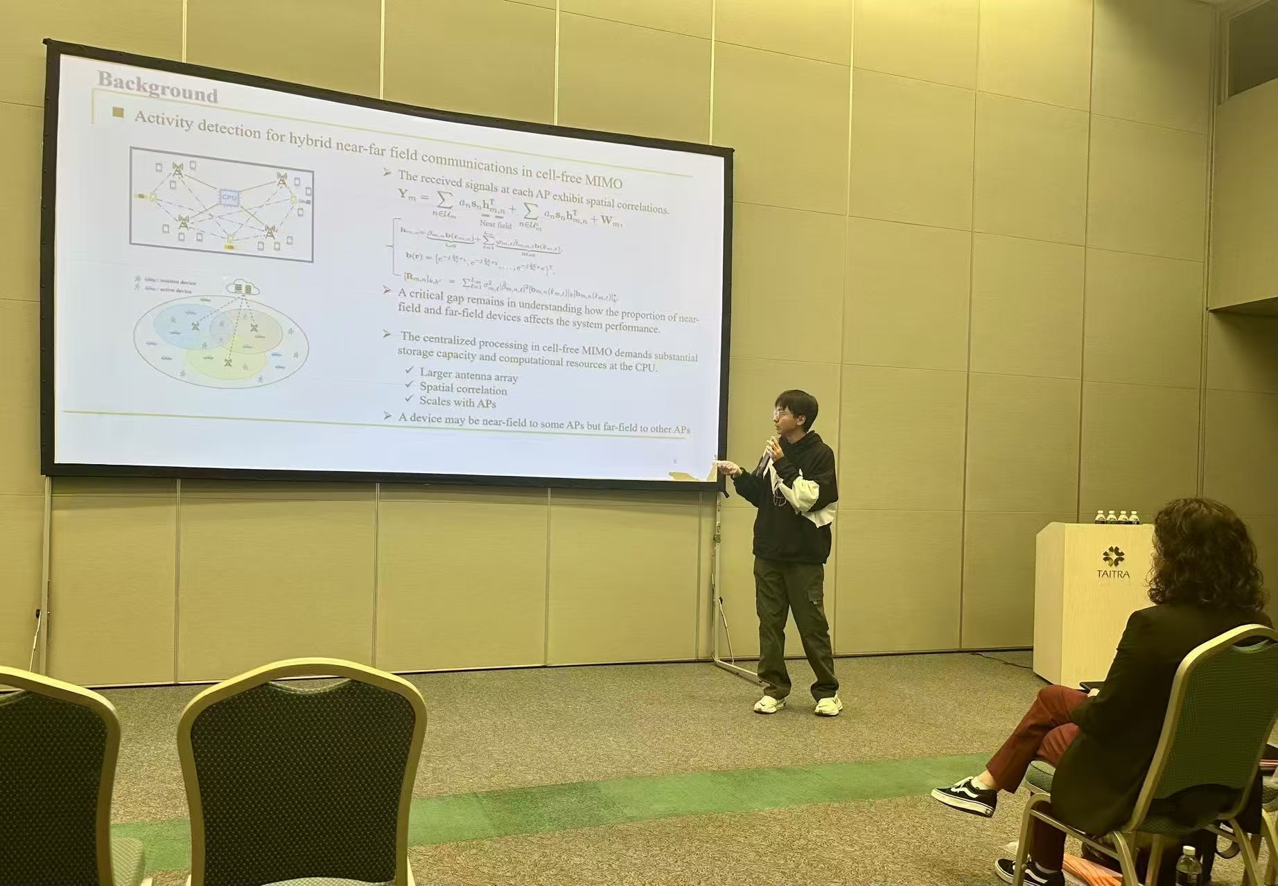 Jingreng's presentation in IEEE GLOBECOM (Taipei, Taiwan, Dec. 2025)